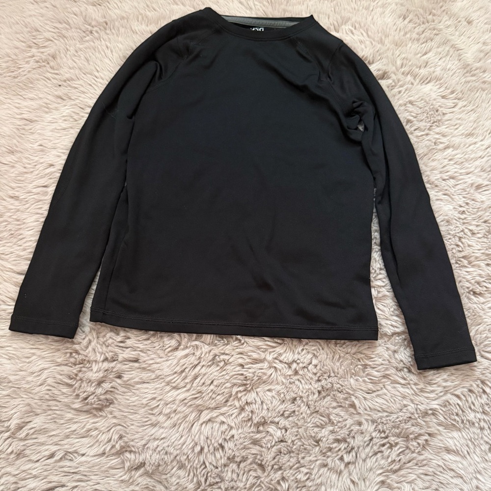 DSG Black Long Sleeve Tee Classic Crew